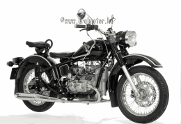 Moto Ural Negro